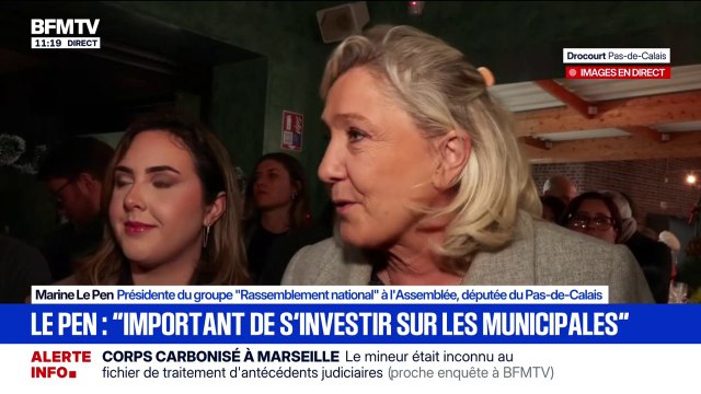 Présidentielle: Le Rassemblement national est en situation de gagner , affirme Marine Le Pen