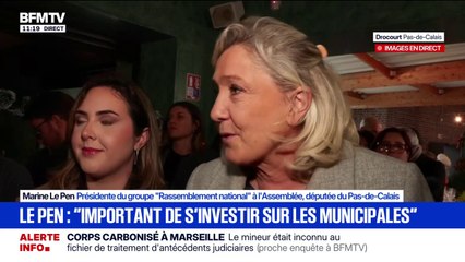 Présidentielle: "Le Rassemblement national est en situation de gagner", affirme Marine Le Pen
