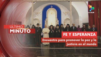 Inicia encuentro del Papa León XIV con las iglesias en Türkiye