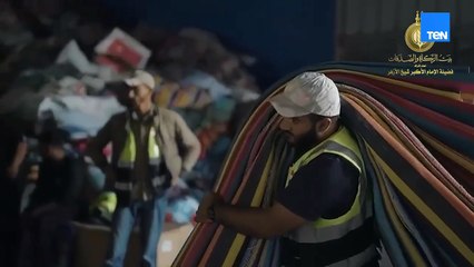 «بيت الزكاة والصدقات» ينتهي من تسليم مساعدات القافلة الإغاثية الثانية عشرة إلى أهالينا في غزة