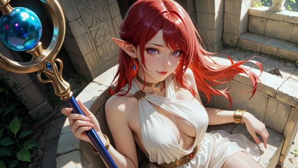 Fantasy style background And Slightly dreamy music ~ 🎵, etc 💕 (Part 1)