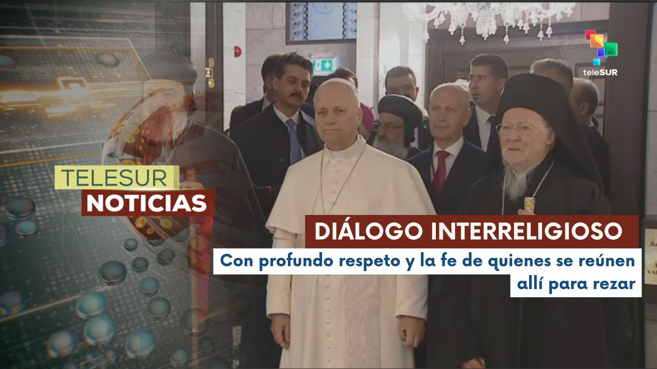 Papa León XIV inicia en Estambul su primera gira apostólica
