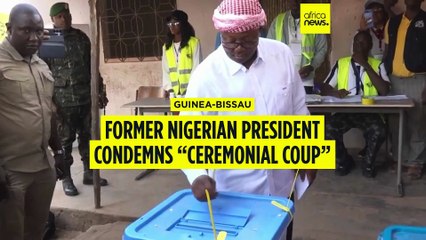Former Nigerian President condemns “ceremonial coup” in Guinea-Bissau