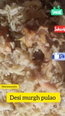 Desi murgh pulao recipe easy way of making desi murgh pulao