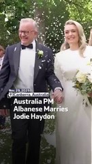 Australia PM Albanese Marries Jodie Haydon