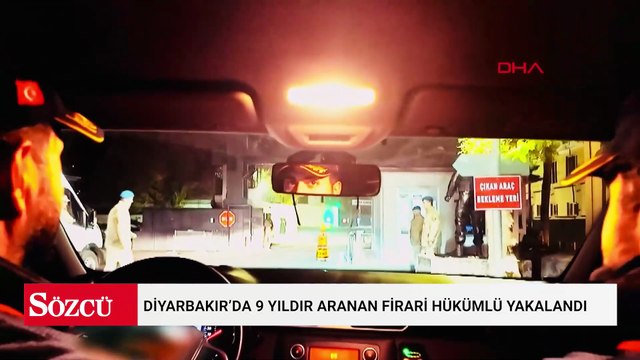 Diyarbakır’da 9 yıldır aranan firari hükümlü yakalandı