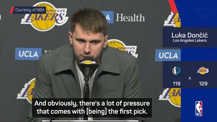 Doncic backs Cooper Flagg to handle pressure of number one draft pick