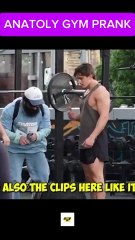 Anatoly gym prank. U must watch this 😂