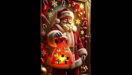 Santa Comes to Life in 8K | Viral Christmas ASMR | Magical Holiday Art