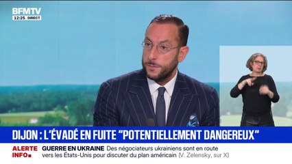 "Les familles sont inquiètes et tétanisées": Me Saïd Harir, avocat de la victime du fugitif de la prison de Dijon, témoigne sur BFMTV