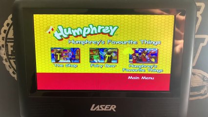 Humphrey’s Favourite Things 2004 DVD Menu Walkthrough Australia