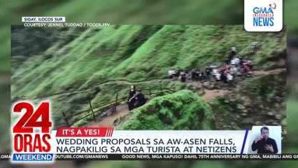 24 Oras Weekend: (Parts 3 & 4) Smuggled piranhas | Baha sa probinsiya | Proposal sa falls | atbp.