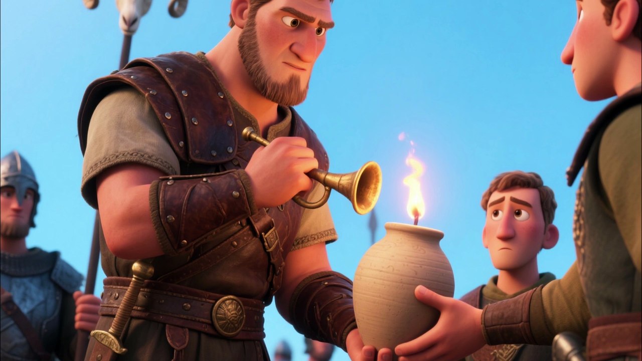300 Men! Gideon's Small Army and the Miracle of the Trumpets!