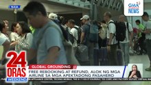 78 flights sa bansa kinansela, 14,000 pasahero apektado dahil sa Airbus A320 software update | 24 Oras Weekend