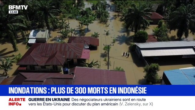Indonésie: plus de 300 morts dans des inondations causées par de fortes précipitations