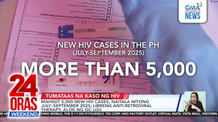 Libreng HIV screening test, isinagawa sa Quezon City sa paggunita ng World AIDS Day | 24 Oras Weekend
