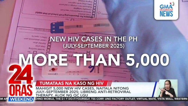 Libreng HIV screening test, isinagawa sa Quezon City sa paggunita ng World AIDS Day | 24 Oras Weekend
