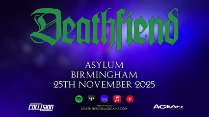 Deathfiend - Plague Race / Rise From Decay - Live at Asylum - Birmingham - 25th November 2025
