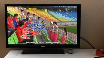 Running Man Episode #02 - Suwon World Cup Stadium, Part 1  (Eng Sub)