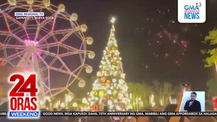 Christmas tree lighting sa iba’t ibang lalawigan, parol ng San Fernando nagningning sa Los Angeles | 24 Oras Weekend
