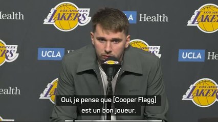 Lakers - Dončić donne son avis sur Cooper Flagg, n°1 de la draft