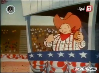 سباق الخيل والثيران - Popeye Cartoon Arabic 🐎🐂