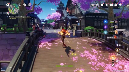 Genshin Impact Inazuma Notes de film La brigade pérégrine