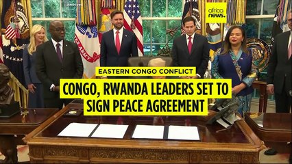 Congo, Rwanda leaders set to sign peace agreement amid M23 tensions