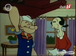 تدريب الحصان - Popeye Cartoon Arabic