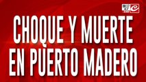 Choque en Puerto Madero: dos muertos y dos heridos