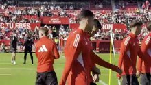 El apoyo del sevillismo antes del derbi