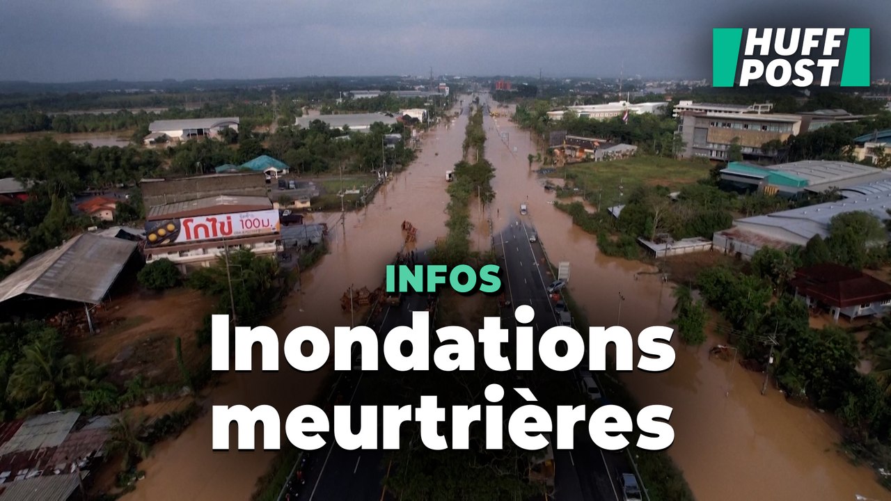 Les images de la dévastation en Asie du Sud-est, où les inondations ont fait plus de 450 morts