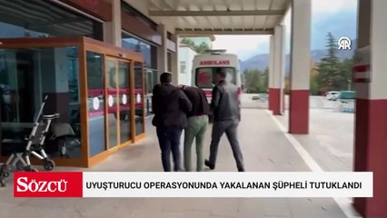 Konya'da uyuşturucu operasyonunda yakalanan şüpheli tutuklandı