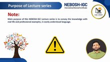 NEBOSH IGC Lecture 8 (Element 2.2) _ Making the Management System Work The Health and Safety Policy