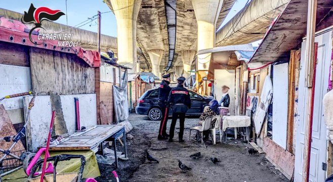 Napoli, blitz nei campi rom: trovati oltre 400 chili di rame rubato (29.11.25)