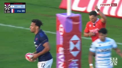 La victoire historique des Bleus face à l'Argentine - Rugby à 7