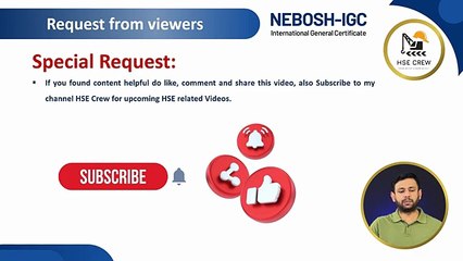 NEBOSH IGC Lecture 18 (Element 4.2) _ Investigating, Recording and Reporting Incidents