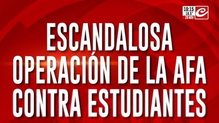 Escandalosa operación de la AFA contra Estudiantes: dos fechas a jugadores y seis meses a Verón