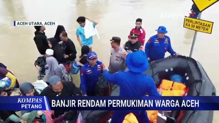 Penampakan Banjir Aceh Utara dari Udara: Permukiman Tenggelam, Akses Terputus, Warga Dievakuasi