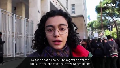 Giulio Cesare, studentessa: "Il mio nome nella 'lista stupri', un atto di violenza"