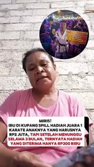 Tanggapan orang tua yang anaknya juara 1