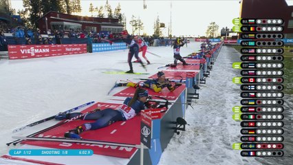 Les Bleues s'imposent sur le relais d'Östersund - Biathlon - Coupe du monde
