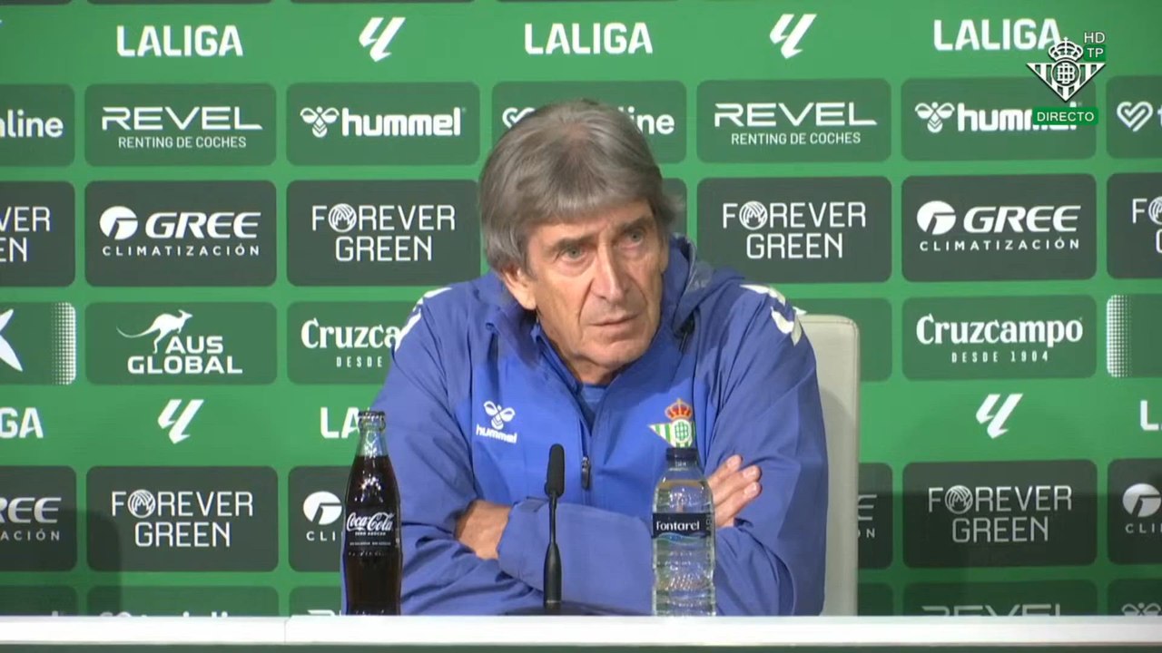Pellegrini, rueda de prensa completa previa al Sevilla - Betis de LaLiga EA Sports