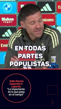El 'DARDO ENVENENADO' de XABI ALONSO a LAPORTA por sus POLÉMICAS PALABRAS contra el REAL MADRID