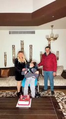 مها أحمد تحتفل بعيد ميلاد ابنها