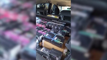 Polícia Militar localiza grande quantidade de mercadorias contrabandeadas no Belmonte