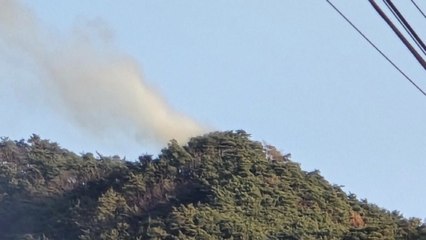 전북 순창 야산에서 불...진화 인력 50명 투입 / YTN