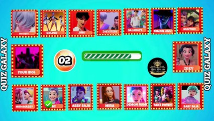 KPOP Demon Hunters in Real-Life TikTok Version ~ Guess Demon Hunters Characters & Songs By Voice