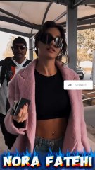 Bollywood Actress Nora Fatehi Arrived at Airport for Traveling 🤓