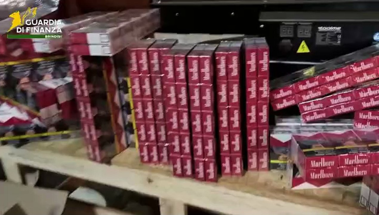 Brindisi: scoperta fabbrica clandestina di sigarette.10 arresti nell’Operazione Jaddico